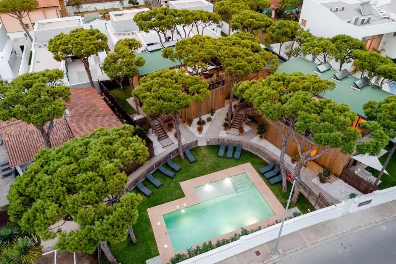 Aparthotel Apartamentos Biopasivos Living Pura Madera Chiclana de la Frontera Spanje